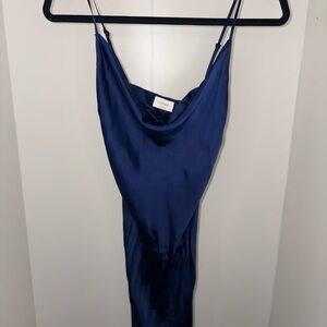 Wilfred Blue Midi Dress
